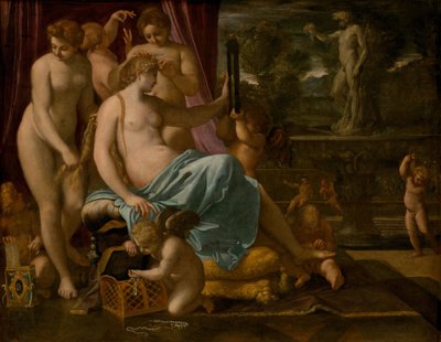 Venus von den Grazien geschmückt von Annibale Carracci