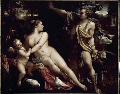 Venus und Adonis von Annibale Carracci