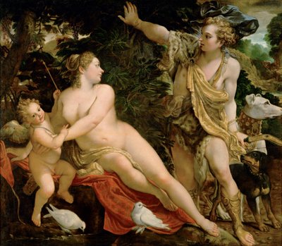 Venus und Adonis von Annibale Carracci