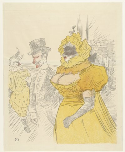 Plakat Au Bal des Etudiants von Anonymous