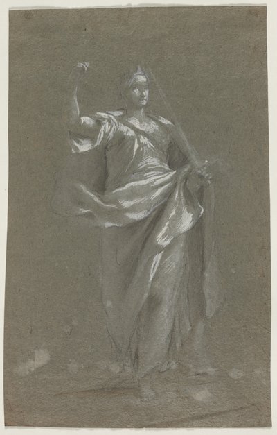 Allegorische Figur (recto) von Anonymous