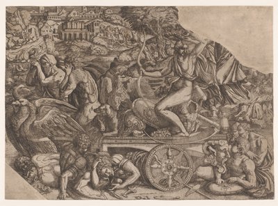 Allegorie auf den Krieg von Anonymous