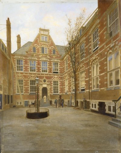 Innenhof des Ostindischen Hauses in Amsterdam von Anonymous