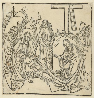 Die Beweinung Christi von Anonymous