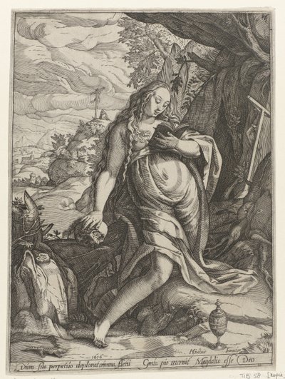 Die reuige Maria Magdalena von Anonymous