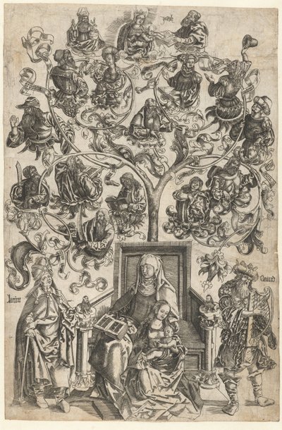 Der Stammbaum von Maria von Anonymous