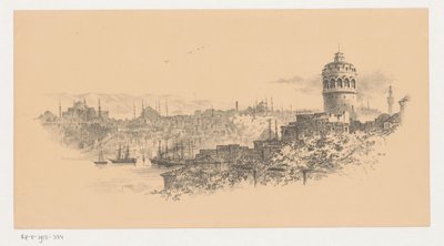 Blick auf Istanbul von Anonymous