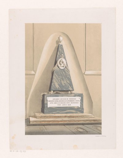 Grabmonument von Gerard Meerman von Anonymous