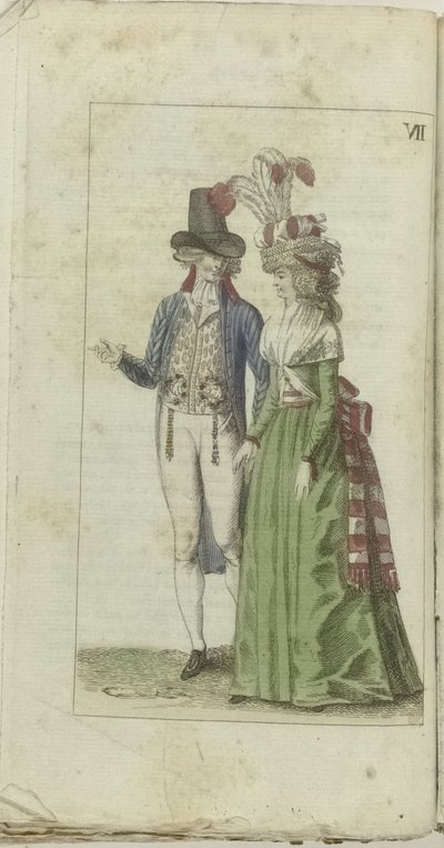 Kabinet der Mode und des Geschmacks 1791, Bl. 227 von Anonymous