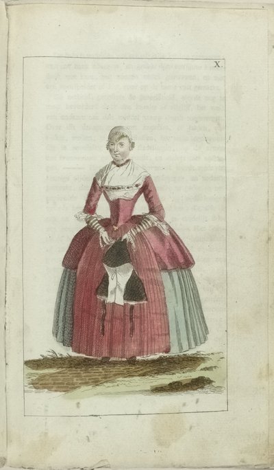 Kabinet der Mode und des Geschmacks 1791, pl. X von Anonymous