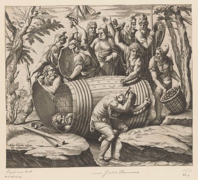 Märtyrertod von Marcus Atilius Regulus von Anonymous