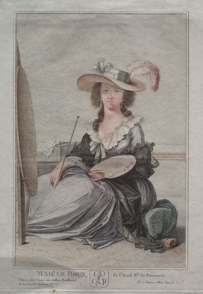 Mme Vigée Lebrun von Anonymous