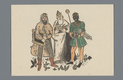 Neujahrswunsch der Schriftgießerei J. John Söhne von Anonymous