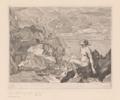 Perseus befreit Andromeda von Anonymous