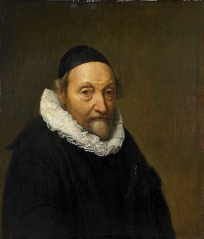 Porträt von Johannes Wtenbogaert (1557-1644) von Anonymous