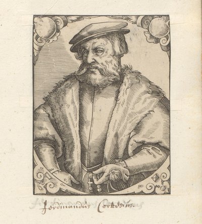 Porträt von Hernán Cortés von Anonymous