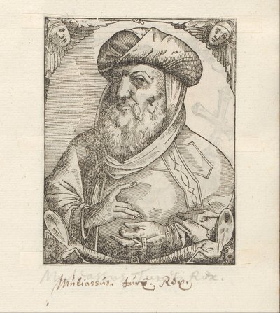 Porträt von Mulay Hassan von Anonymous