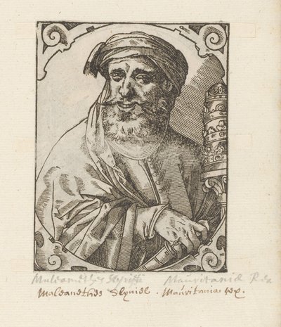 Porträt von Muleamethes Scyriffi von Anonymous