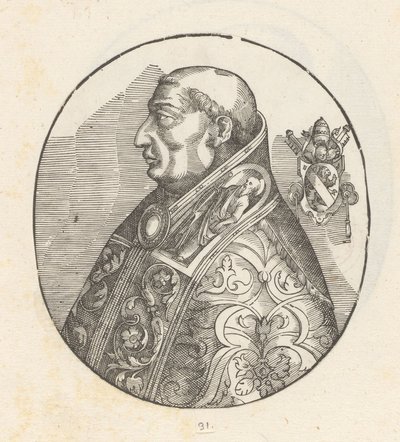Porträt von Papst Paul II von Anonymous