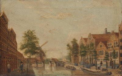 Die Brouwersgracht in Amsterdam von Anonymous