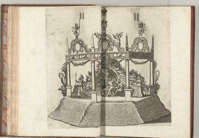 Szene mit der Schmiede des Vulkanus, 1594 von Anonymous