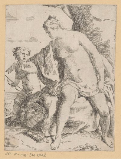 Venus und Cupido von Anonymous