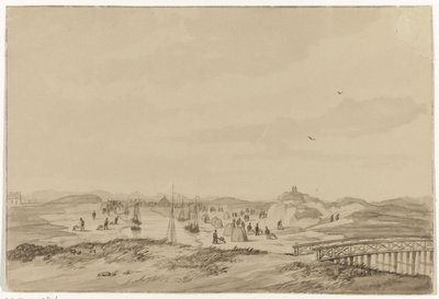 Sandgrube in den Dünen bei Den Haag, 1846 von Anonymous