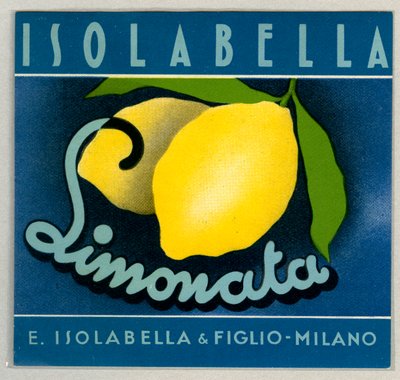 Werbung für italienische Limonade von Anonymous Anonymous