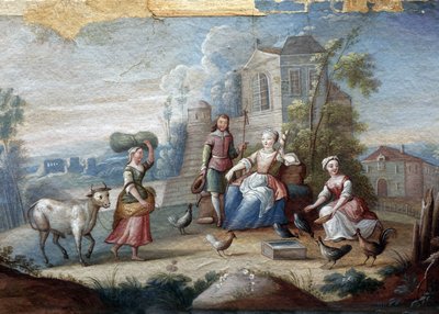 Landschaftsszene von Anonymous Anonymous
