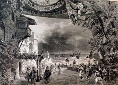 Szenografie von Otello, Oper von Giuseppe Verdi von Anonymous Anonymous