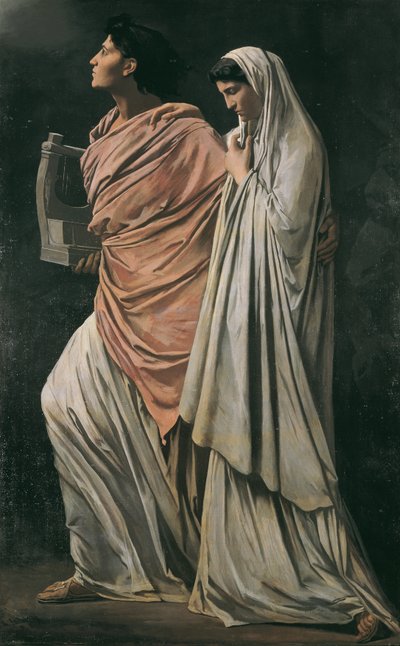 Orpheus und Eurydike von Anselm Feuerbach