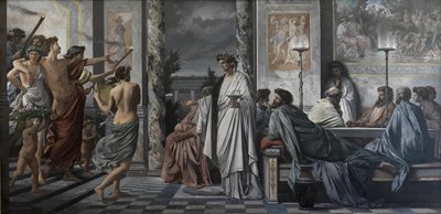 Platons Symposium von Anselm Feuerbach
