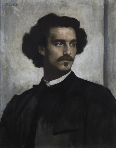 Selbstporträt von Anselm Feuerbach