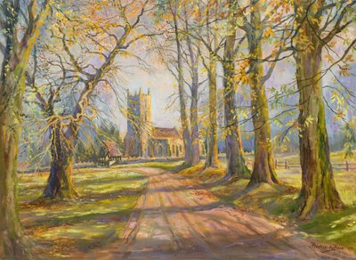 Langham Kirche, Essex von Anthea Durose