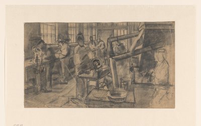 In der Silberfabrik von Anthon Gerhard Alexander van Rappard