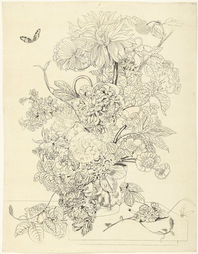 Blumenstück von Anthonie van den Bos