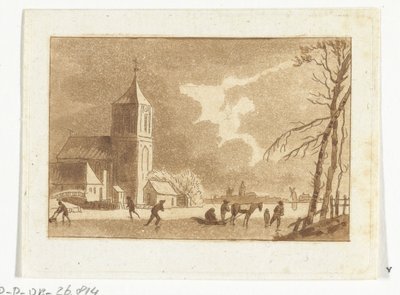 Winterlandschaft von Anthonie van den Bos