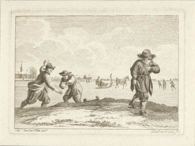 Schneeballwerfer von Anthonij van der Haer