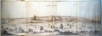 Panoramablick auf Brüssel von Anthonis van den Wyngaerde