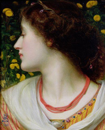 Die schöne Isolde von Anthony Frederick Augustus Sandys