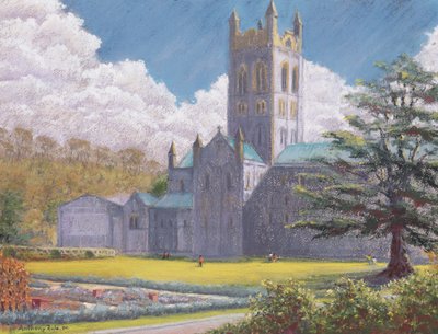 Früher Frühling, Buckfast Abbey von Anthony Rule