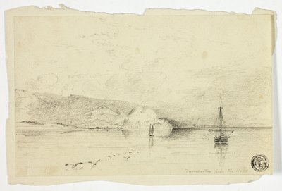 Dunbarton von Westen von Anthony Vandyke Copley Fielding