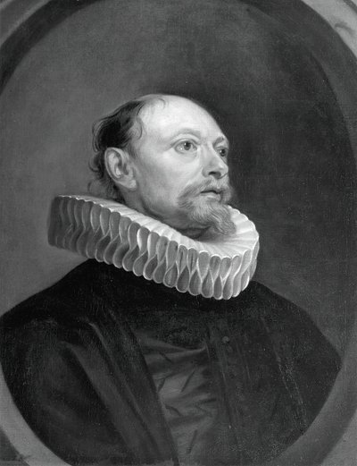 Mann mit Halskrause von Anthony van Dyck