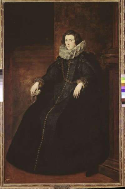 Porträt von Policena Spinola von Anthony van Dyck