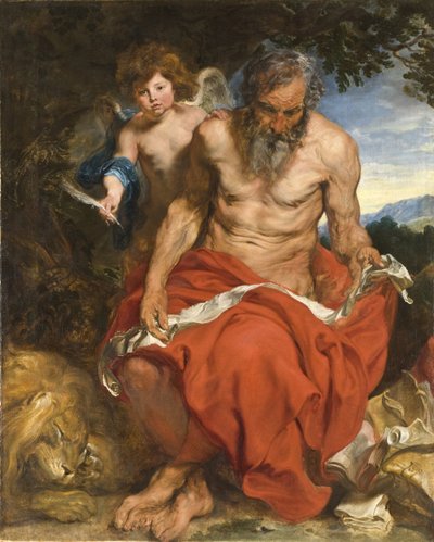 Heiliger Hieronymus, 1618-1619 von Anthony van Dyck