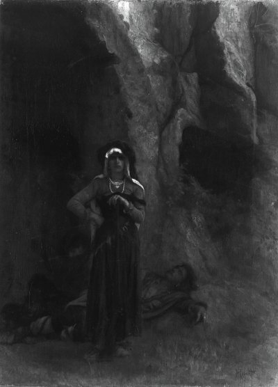 Auf Wache von Antoine Auguste Ernest Hebert
