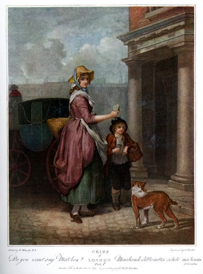 Möchten Sie Streichhölzer?, 1794 1910 von Antoine Cardon