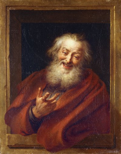 Der fröhliche Demokrit, 18. Jahrhundert von Antoine Coypel