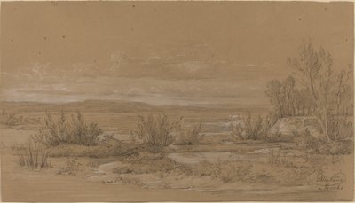 Landschaft bei Vourlis von Antoine Jean Duclaux
