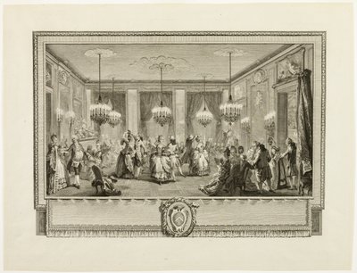 Bal Paré (Der Juwelenball) von Antoine Jean Duclos